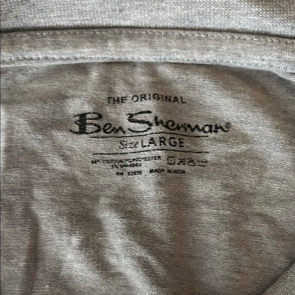 Ben Sherman Classic Gray Tee